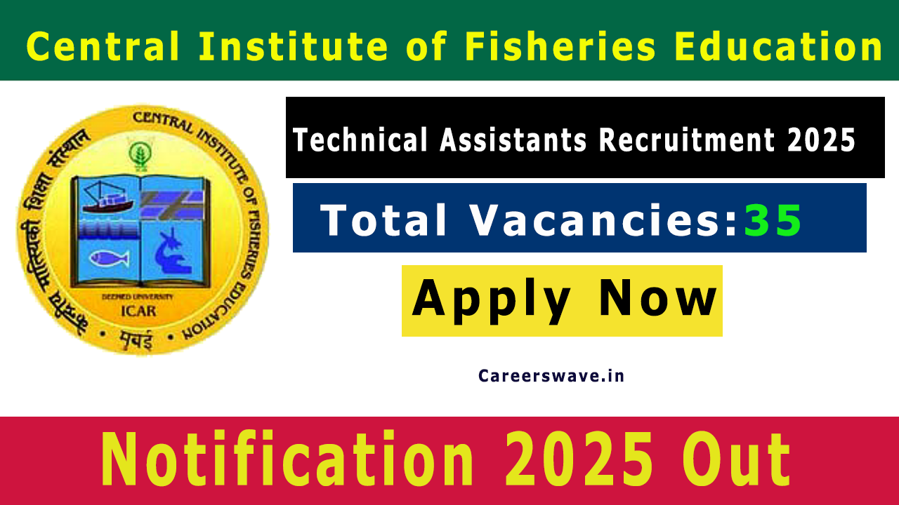 CIFE Technical Assistant Recruitment