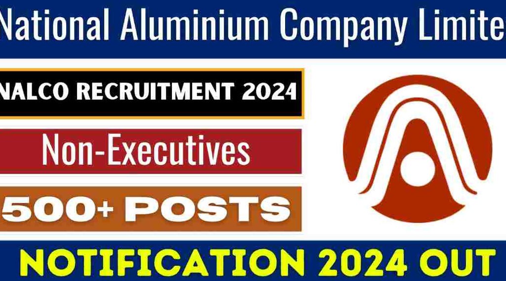 NALCO Non-Executive Recruitment 2024 Notification