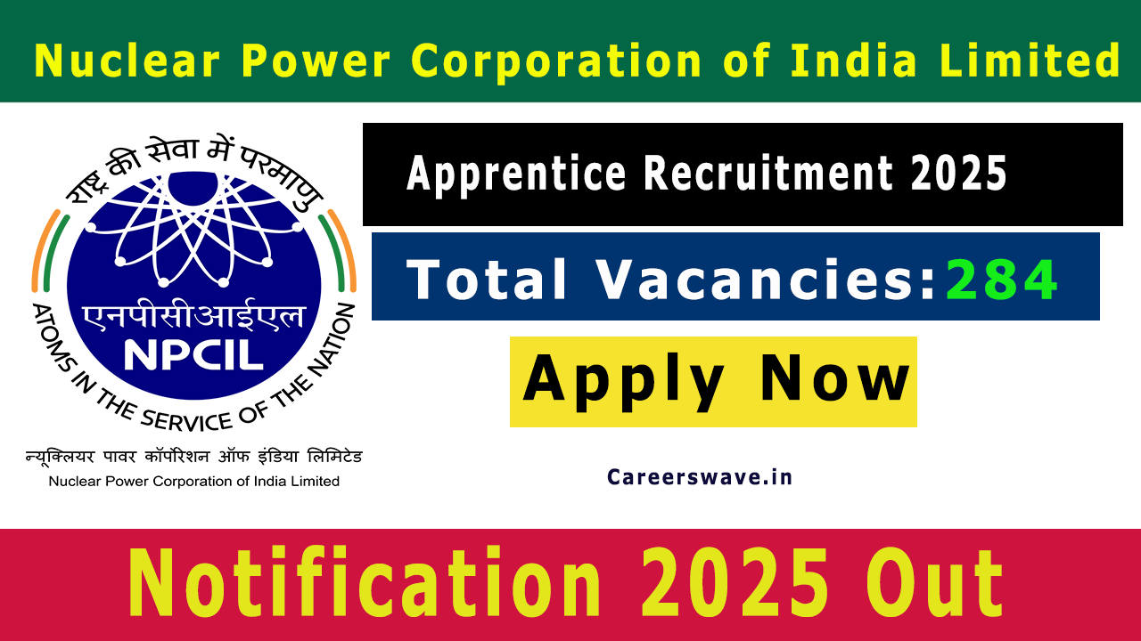 NPCIL Apprentice Recruitment