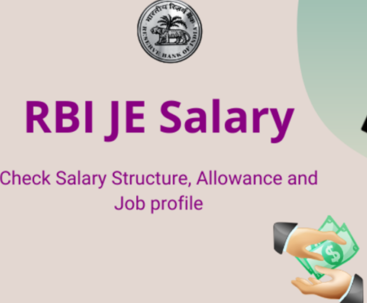 RBI JE Salary