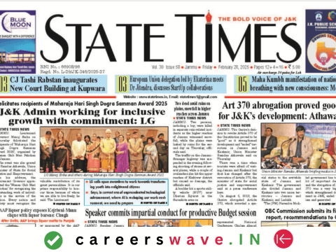 State Times state times epaper download