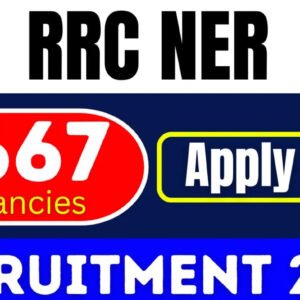 Northeast Frontier Railway Act Apprentice Recruitment: