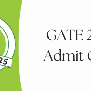 GATE 2025 Admit Card