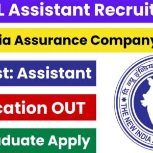 NIACL Assistant Recruitment