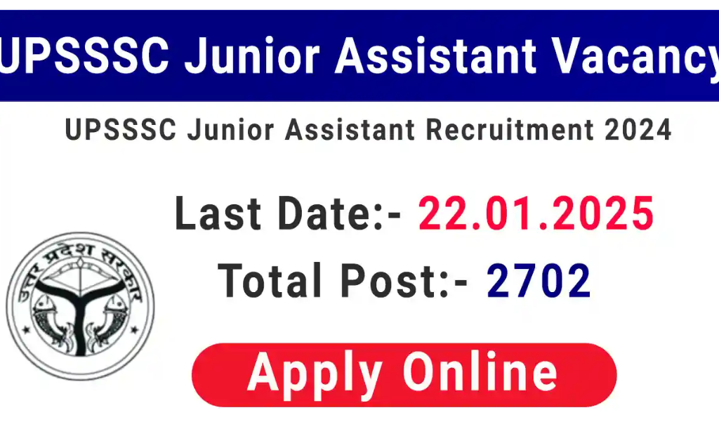 UPSSSC Junior Assistant Recruitment