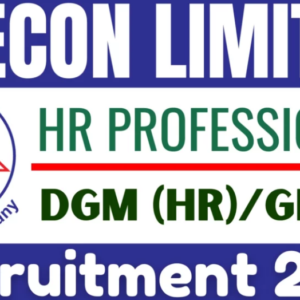 MECON HR Professionals Recruitment 2025 Notification out