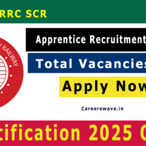 Railway RRC SCR Apprentices Recruitment 2025 Notification